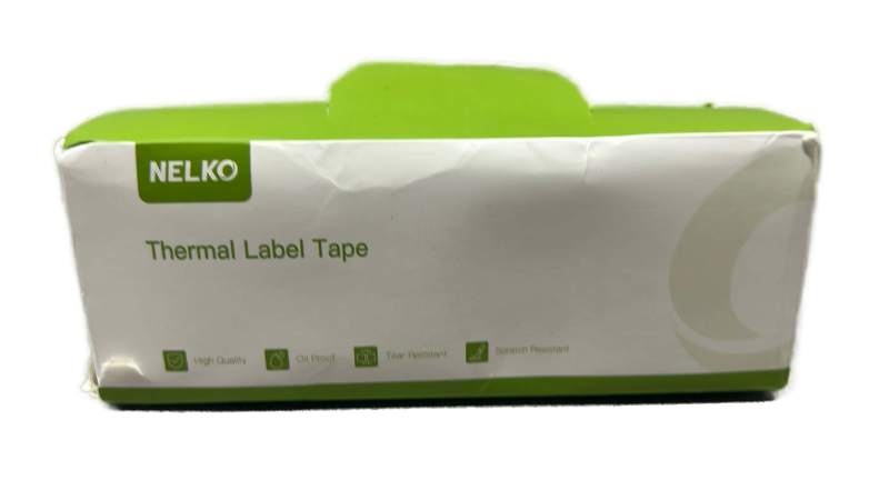 lot 6242 image: Thermal Labels 50x80mm White Rectangle Gap Labels 3 Roll Pack