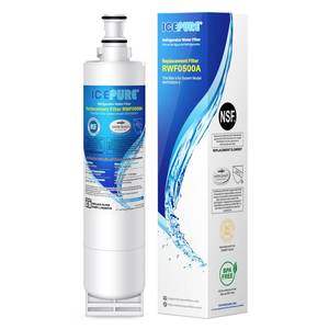 lot 6951 image: ICEPURE 4396508 Refrigerator Water Filter Compatible with Whirlpool 4396508, 4396510, Filter 5, EDR5RXD1, NL240V, WFL400, LC400V, 4392857, RWF0500A 1PACK
