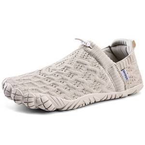 WateLves Barefoot Water Shoes Women Men Beach Breathable Walking Shoes Anti Slip Wide Toe Minimalist Zero Drop Sneakers for Travel Hiking Yoga(Apricot,40) 9 women/8Men - Retail: $33