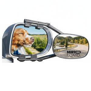 lot 7109 image: MirroGuard HA968 V2 Clip-On Towing Mirrors for Trucks, SUVs, RVs & Trailers