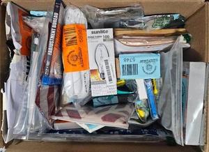 lot 7229 image: Mystery Variety Box Lot  50 Random Small & Medium Items  Mixed Categories