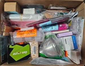 lot 7230 image: Mystery Variety Box Lot  50 Random Small & Medium Items  Mixed Categories