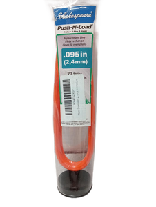lot 7246 image: Shakespeare 20-Pack 1.1-ft Spool 0.095-in Pre-cut Trimmer Line