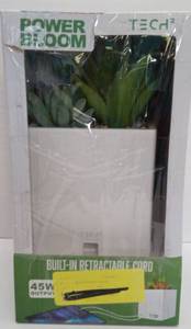 lot 7407 image: Tech� Power Bloom LED Plant Growing Light 45W USB Rechargeable