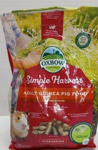 lot 7415 image: Oxbow Simple Harvest Adult Guinea Pig Food - 22528