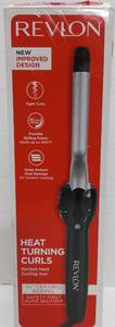 lot 7428 image: Revlon Perfect Heat 34  Triple Ceramic Curling Iron  Black
