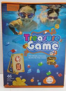lot 7429 image: Treasure Game Underwater Search Find Game 44 Waterproof Cards Ages 6-99