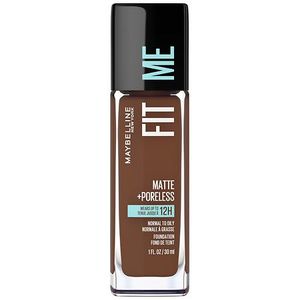 lot 7455 image: Maybelline Fit Me Matte  Poreless Oil Free Liquid Foundation - 1 fl oz - 375 Java - 1 fl oz