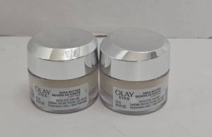 lot 7458 image: Olay Eye Cream Set of 2 Jars