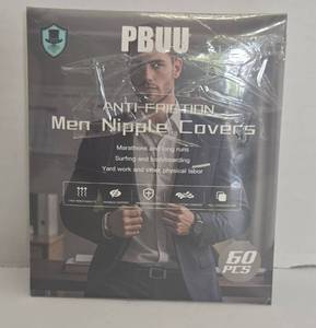 lot 7461 image: PBUU Anti-Friction Men Nipple Covers 60 Pieces