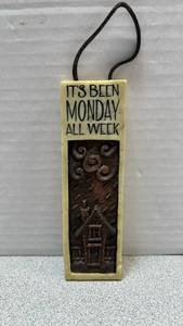 lot 6884 image: Its Been Monday All Week Decorative Hanging Ornament