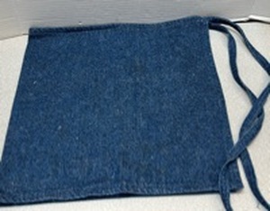 lot 6885 image: Blue Denim Tie-Waist apron