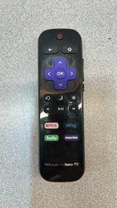 lot 6886 image: Insignia Roku TV Remote Control with Netflix Sling Hulu Buttons