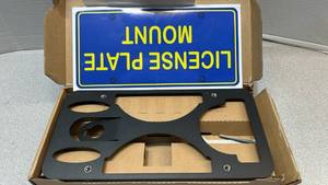 lot 6888 image: Front Bumper License Plate Mount Fits BMW M3 G20 2019-2025No Drill Front License Plate Frames Tow Hook License Plate Bracket Holder Mounting Kit Car Accessories