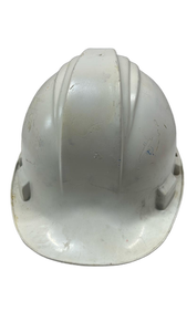 lot 7042 image: White Hard Hat Safety Helmet