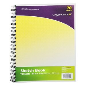 lot 7707 image: Wexford Medium Weight Sketch Book - 70.0 Sheets