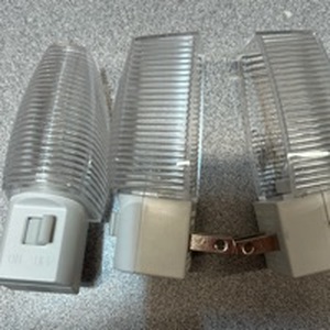 lot 7742 image: 3 pack wall night lights