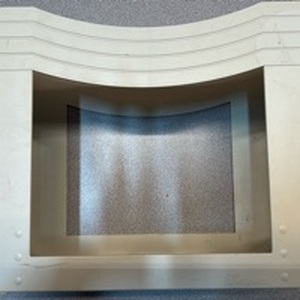 lot 7766 image: Tan plastic file folder holder