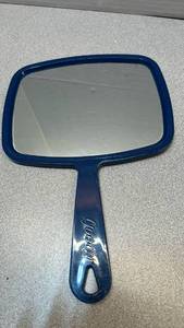 lot 7806 image: Goody Hand Mirror with Handle Blue