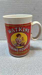 lot 7815 image: Watkins Baking Powder Mug One Pound