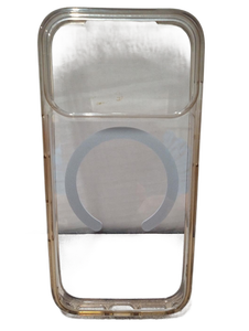 lot 7281 image: Clear Protective Phone Case with Circular Cutout