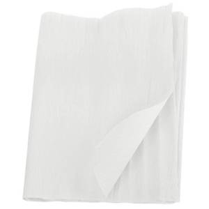 lot 7528 image: MECCANIXITY Crepe Paper Roll 7.5ft Long 20 Inch Wide for Wedding Ceremony Various Large Festivals Decoration, White