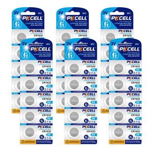 lot 7547 image: PKCELL CR1632 Battery 30  Pack CR1632 3V Lithium Coin Battery 1632 Batteries
