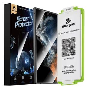 lot 7548 image: MAGIC JOHN for Samsung Galaxy S22 Ultra Screen Protector, PET Ceramic film