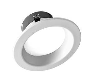 lot 7889 image: DLR4(v6) 4-inch White 3000K Recessed LED Downlight (DLR46071203KWH)