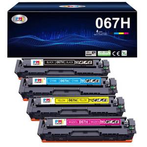 lot 7894 image: 067 067H Toner Cartridge Set Replacement for Canon 067 High Yield Toner - Retail $70