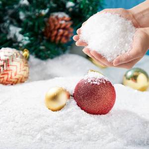 lot 18896 image: JOYIN 2 Pack 10 Oz Fake Snow 280g Artificial Plastic Snowflakes for Christmas Tree Decoration Xmas Party Home Holiday Decor and White Displays