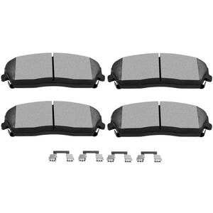 lot 18916 image: SCITOO D1056-7962 Disc Brake Pads Sets Ceramic Front Brake Pads wHardware - Retail $24