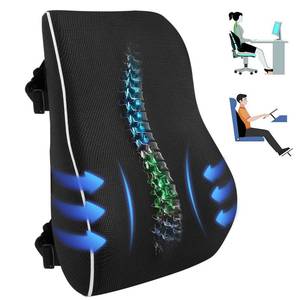 lot 18944 image: Ciao Stilista Lumbar Pillow for Chair Office Chair Back Support, Upper or Lower Back Cushion for Office Chair Gaming Chair Memory Foam with Breathable 3D Mesh Cover, Ergonomic Back Rest