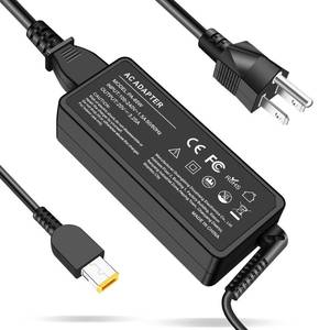 lot 18966 image: 65W Laptop Charger Compatible with Lenovo Thinkpad T460 T460S T450 T440 T440S E440 E450 E540 E550 E560 G50 Z50 Yoga 370 460 ADLX65NCC3A ADLX65NLC2A Adapter Slim Tip