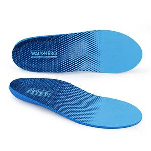 lot 18979 image: WalkHero Plantar Fasciitis Insoles, Arch Support Inserts for Pain Relief - Retail $22