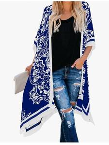 lot 60047 image: Dokotoo Womens 2025 Summer Beach Hawaiian Vacation Long Kimono Cardigans Swimsuits Cover ups - Retail $22
