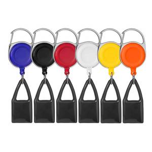 lot 60053 image: Rdxcv 6PCS Retractable Lighter Leash, Anti-Lost Lighters Protective Cover Convenient Keychain Sleeve with Clip, Classic Portable Lighter Holder for Fishing Hiking Camping
