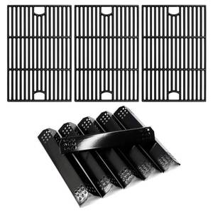 lot 18992 image: Adviace Replacement Parts for Nexgrill 720-0896B 720-0896 720-0898 Deluxe 6 Burner Gas Grill Models, Flame Tamers and Grill Grates Replacement for Nexgrill 6 Burner 720-0896B Grill - Retail $60