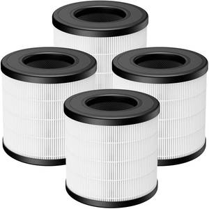 lot 18999 image: 4 Pack PU-P05AC201B Replacement Filter for FULMINARE PU-P05 Air Purifiers - Retail $35