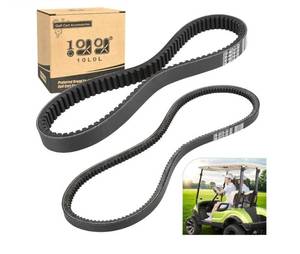 lot 19121 image: 10L0L Starter Generator & Drive Belt Kit for Yamaha G2, G5, G8, G9, G11, G14, G16, G22, 2012-up G29 Gas Golf Cart, Replace OEM J55-G6241-00 J55-H1173-00 JN6-H1173-00 - Retail $27