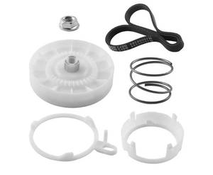 lot 19122 image: DFD W10721967 Washer Pulley Clutch Kit & W10006384 Drive Belt - Compatible for Whirlpool Kenmore Maytag washing machine Replaces W10239973 W10006356 W10006354 WTW5000DW1 MVWX655DW1 PS10057144