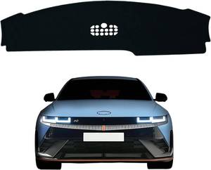 lot 19131 image: ASINRI Dashboard Cover Custom Fit for 2022 2023 2024 (Not Fit 2025) Hyundai Ioniq5 Ioniq 5 Without HUD Suede Dash Cover Mat Pad Sunshade Glare UV Rays Protector Accessories