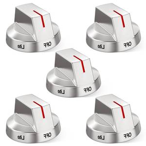lot 19136 image: Upgraded DG94-04167 for Samsung Stove Knobs Replacement,DG94-04167A for Samsung Gas Stove Oven Knobs,Fit for NX60A6111SSAA NX60A6311SSAA NX60A6511SSAA NX60A6711SSAA for Samsung Range Knob (Silver) - Retail $34