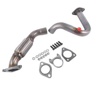lot 19158 image: Front Flex Pipe Replacement for Buick Encore 13-18 Chevy Trax 15-19 1.4L l4 - Retail $70