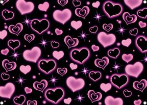 lot 19185 image: Pink Heart 2000s Backdrop Banner Sweet Y2K Photography Background Early 2000s Party Decorations Photo Banner Props Supplies (Pink, 10x8FT(3.0m x 2.4m)) - Retail $40