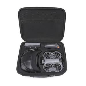 lot 19226 image: Carrying Case for DJI NEO 2 with Goggles N3, RC Motion 3 Controller, Battery Charger Hub, Porable Travel Storage Bag for DJI NEO 2 Batteries Accessories - Retail $35