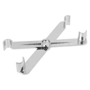 lot 60161 image: Performance Tool W83114 Scissor Fuel Line Disconnect Tool (Sizes 516-Inch and 38-Inch)  Steel - Retail $39