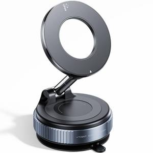 lot 60203 image: REOKILY 2026 Upgraded Vacuum Magnetic Car Phone Holder 360° Reinforced 96LBS Ultra Suction Cup Phone Mount for MagSafe Cell Phone Holders for Your CarGymMirror Mount for iPhone & Android - Retail $25