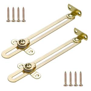 lot 60226 image: Lid Support Hinge, 6.7 Inch Gold, 2Pcs