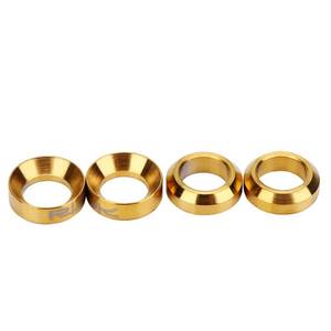 lot 60227 image: Brake Screw Washer Spacer M6 Concave Convex Balancer Brake Caliper Fixed Bolts Gasket Spacer for Mountain